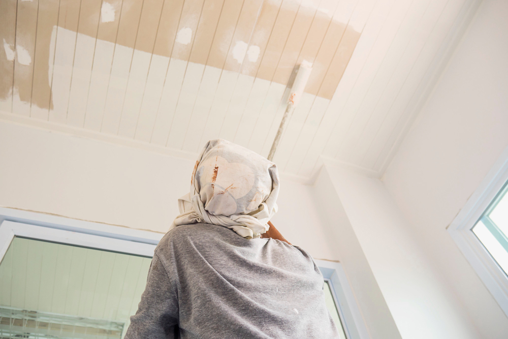 How to Erase Ceiling Water Stains with a Flawless Paint Job